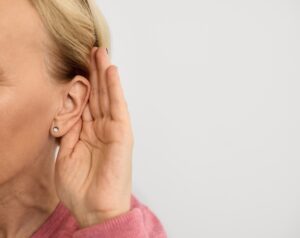 woman with hearing loss in Northern VA